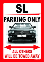 PAGODA PARKING ONLY